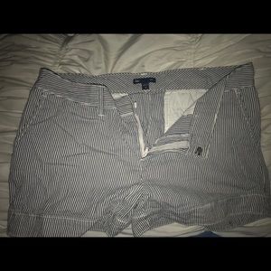 Seersucker Gap shorts